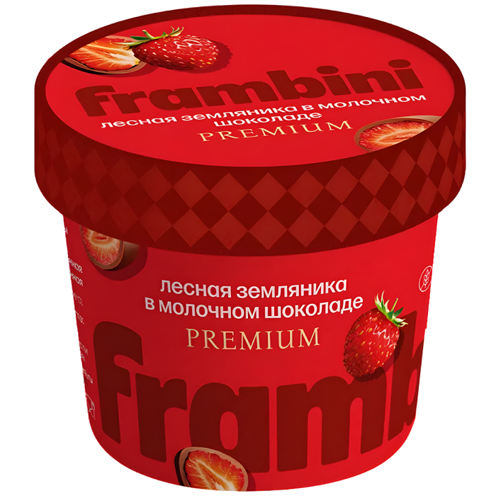 Frambini Земляника в молочном шоколаде 60 г
