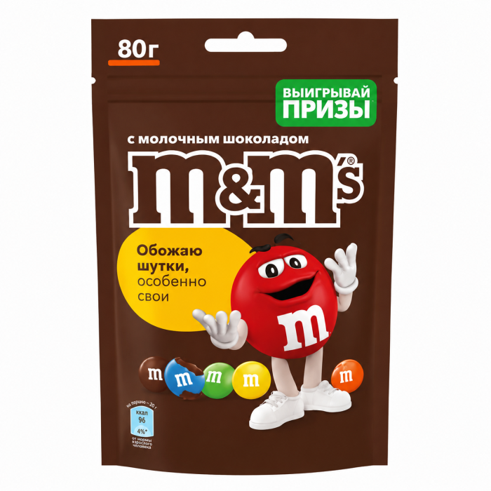 M&amp;M с шоколадом 80 г.