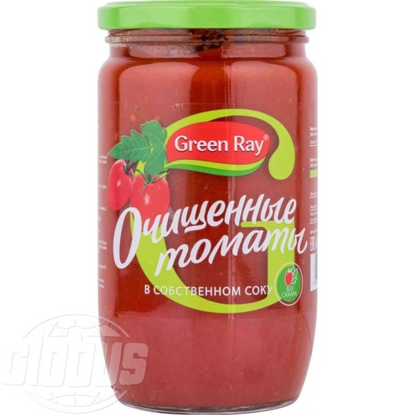 Томаты Очищенные Green Ray 720 г