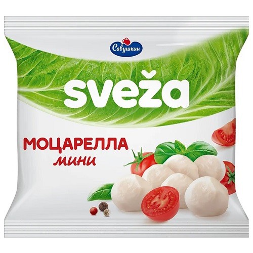 Сыр Моцарелла SVEZA мини шарики 250 г