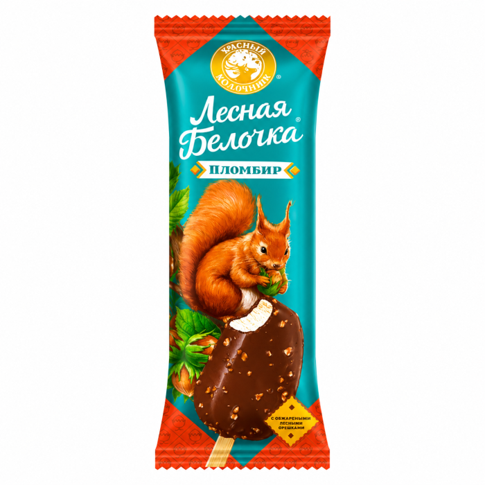 Мороженое Пломбир Лесная Белочка 70 г