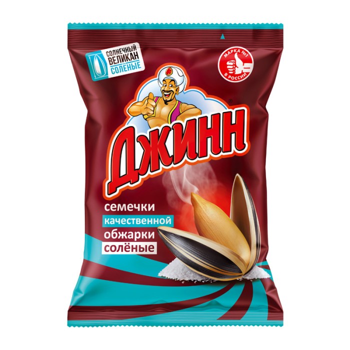 Семечки Джинн соленые 100 г