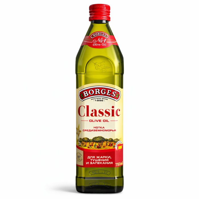 Масло оливковое Боргес 100% классик 750 мл.