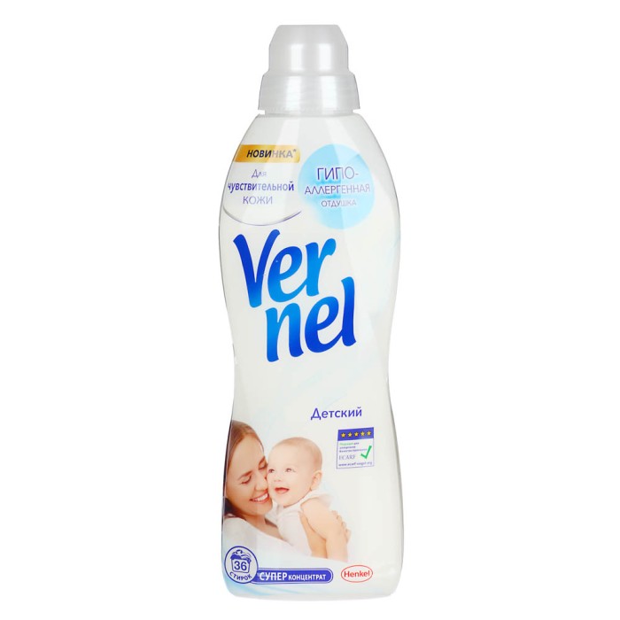 Vernel детский кондиционер для белья 910 мл