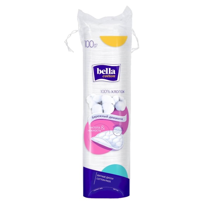 Ватные диски белла 100 шт