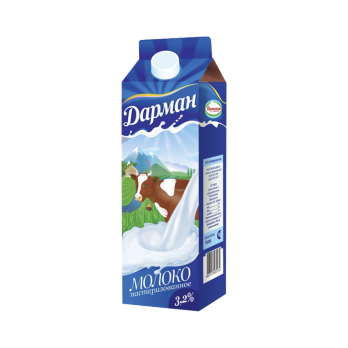 Дарман Молоко 3,2%  900 г.