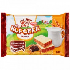Вафли Коровка с шок. начинкой 150 г