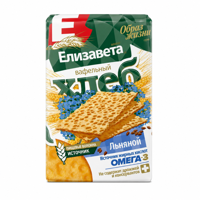 Хлебцы Елизавета Льняные 55 г