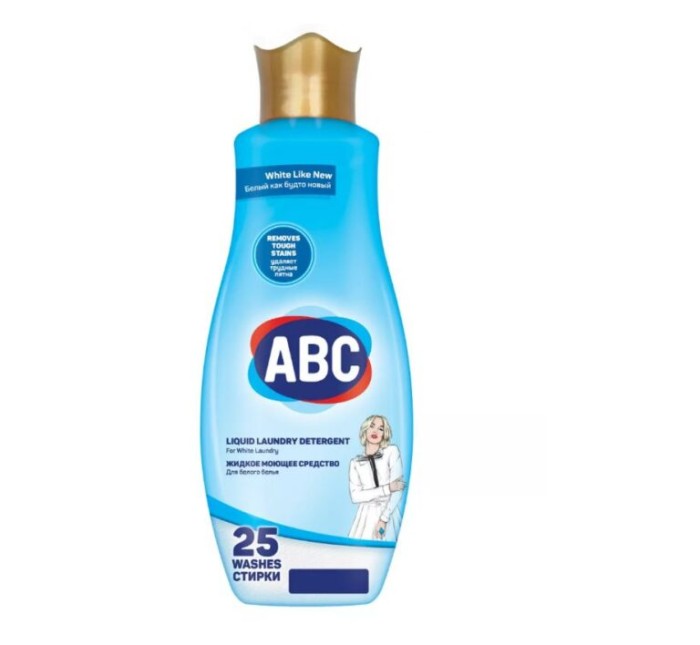 Порошок жидкий ABС для белого белья 1,5 л.