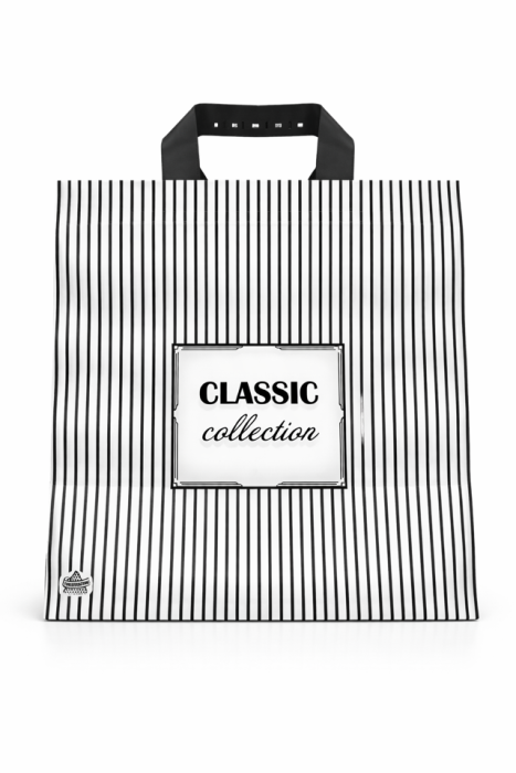 Пакет подарочный Классик в полоску 1 шт