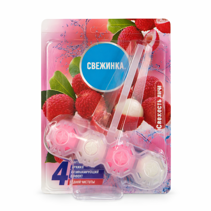 Таблетка для унитаза 1шт Свежинка Личи