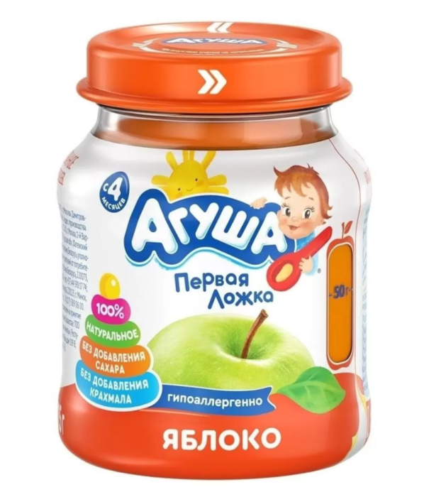 Пюре Агуша Яблоко 100 г