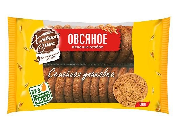 Печенье сдобное овсяное 500 г