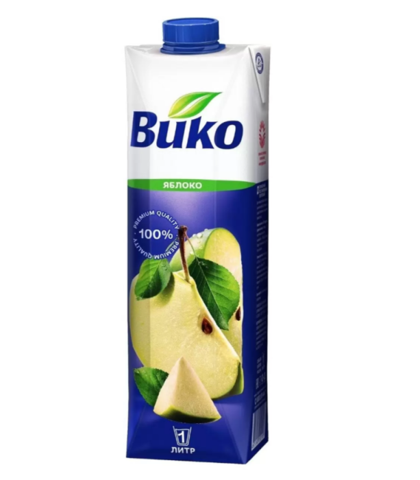Вико Яблочный сок 1 л