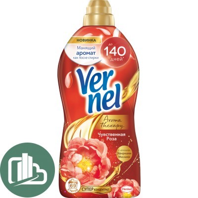 Кондиционер для белья Vernel чувственная роза 1820 мл