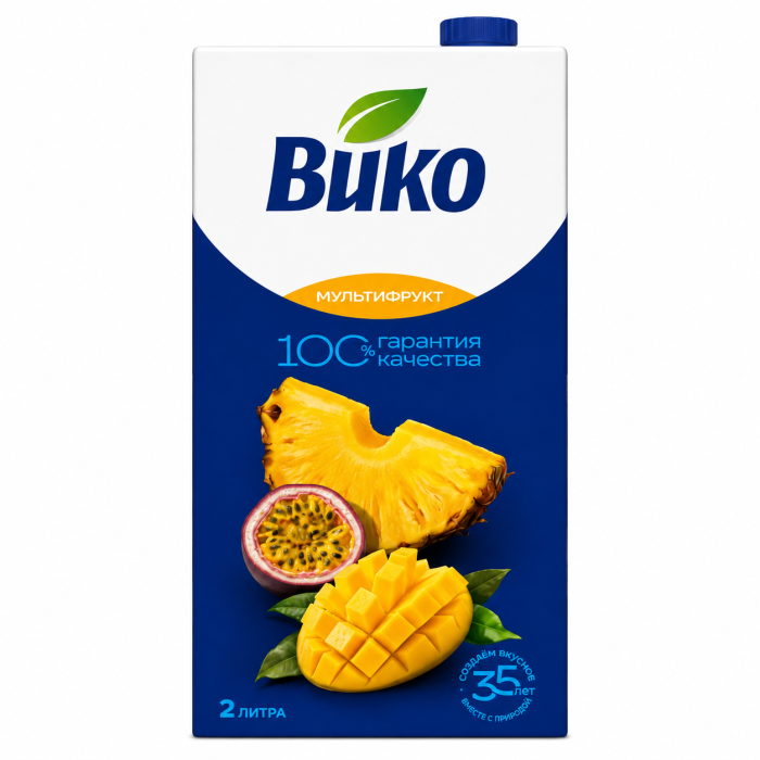 Сок Вико Мультифрукт 2 л