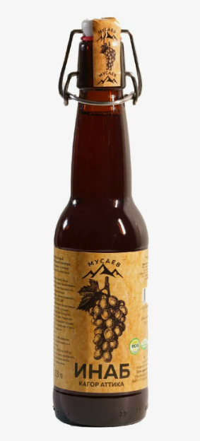 Уксус Виноградный Инаб 0,33 л.