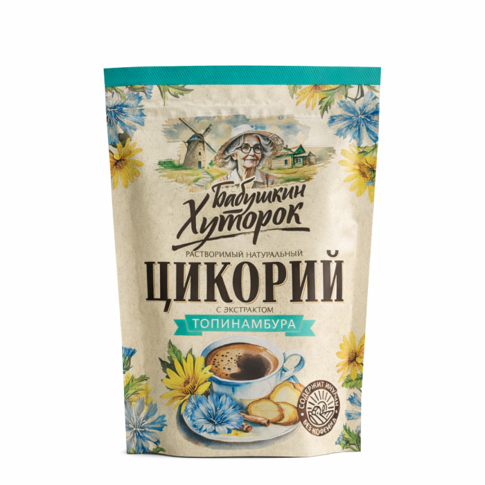 Бабушкин Хуторок Цикорий с экстрактом Топинамбура 100 г.