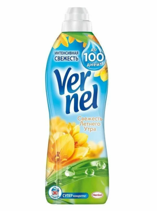 Кондиционер для белья Vernel свежесть летнего утра 910 мл