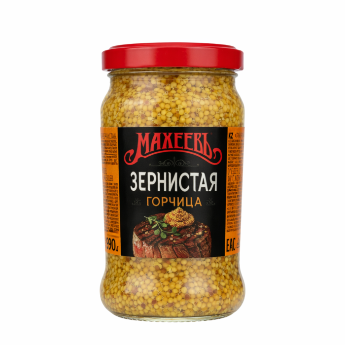 Махеевъ Горчица зернистая 190 г