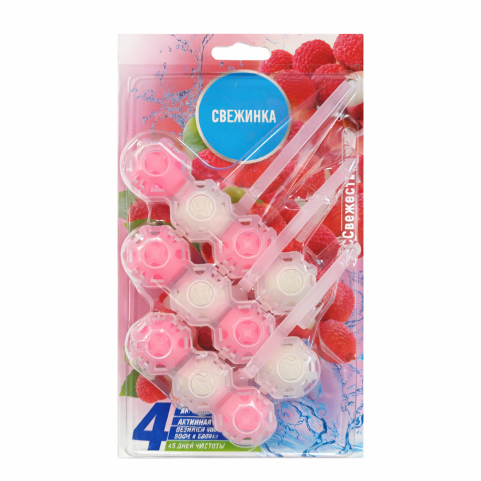 Таблетка для унитаза 3шт Свежинка Личи