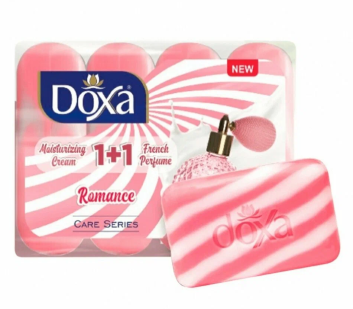Doxa Мыло экопак с увлажняющим кремом Романс 4*80