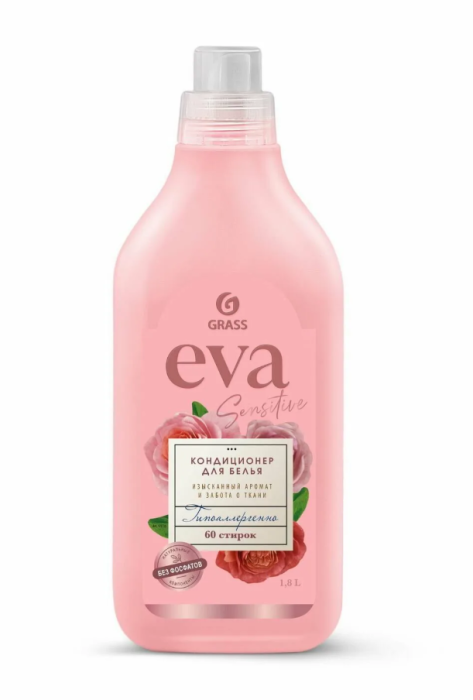 Кондиционер для белья Eva изысканный аромат 1,8 л 60 стирок