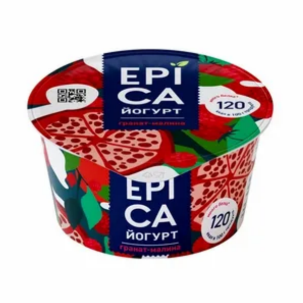 Йогурт Epika гранат-малина 130 г
