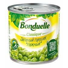 Bonduelle Горошек зеленый 425 г.
