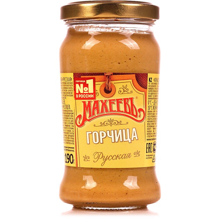 Горчица Махеев русская 190 г
