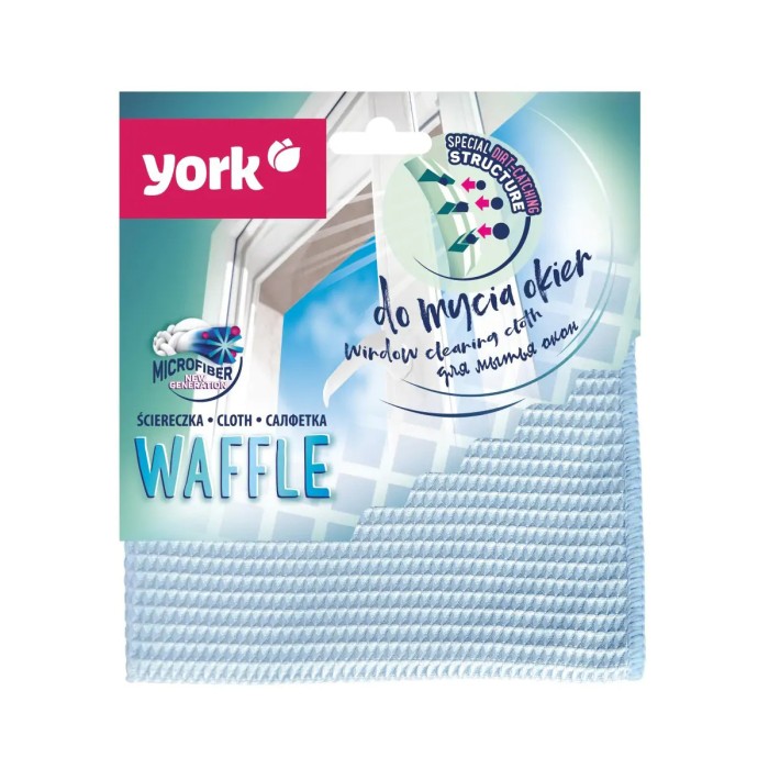 Салфетка из микрофибры York 1 шт.для окон