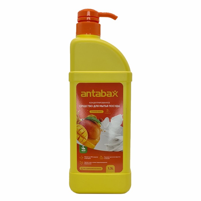 Antabax средство для мытья посуды Манго 1,3 л
