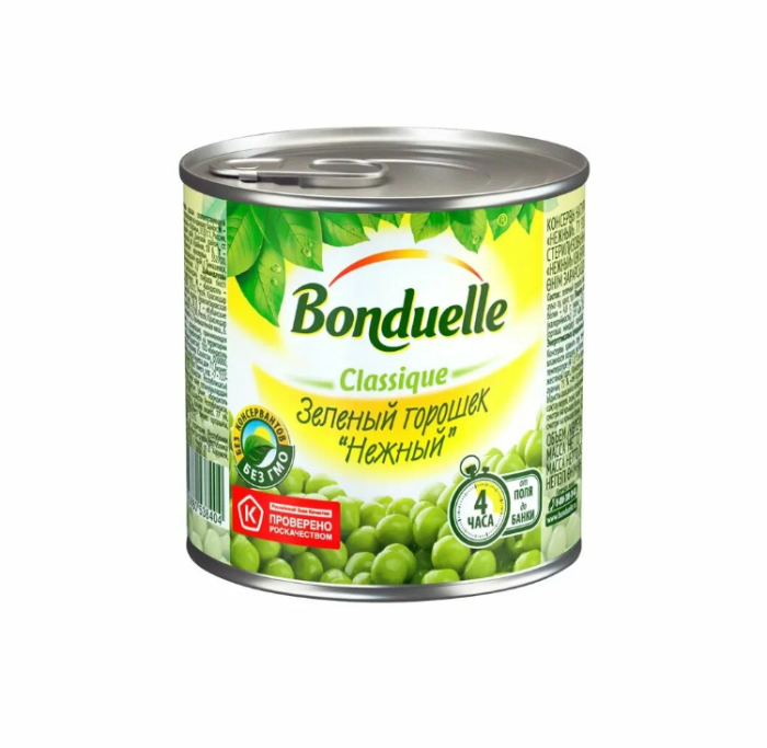 Bonduelle Горошек нежный 212 мл
