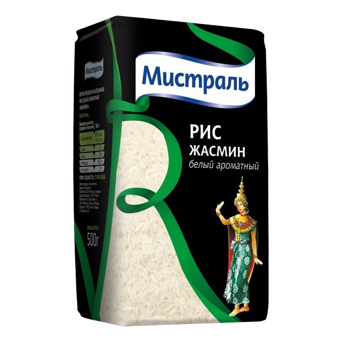 Рис Мистраль Жасмин 500 г.