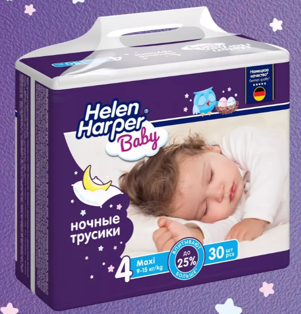 Подгузники Helen Harper №4 (трусики) 1 шт