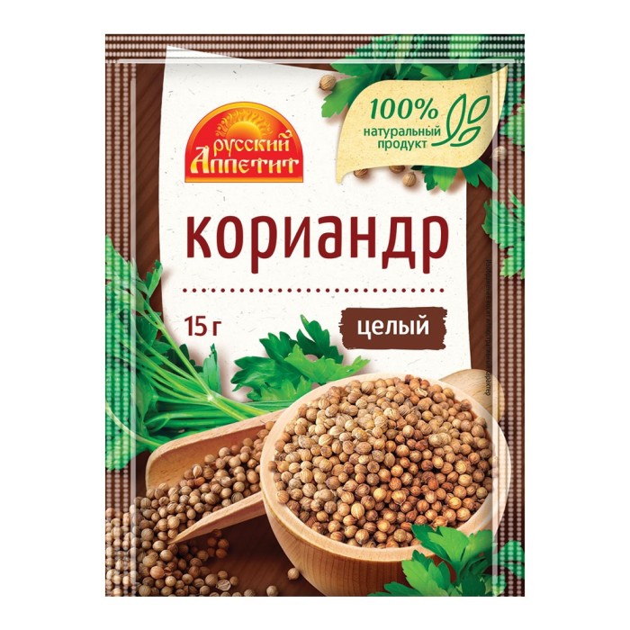 Кориандр целый Русский аппетит 15 г