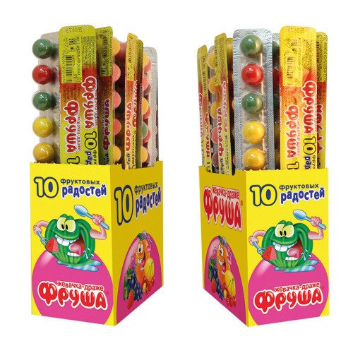 Жевачка драже Фруша 20 г.