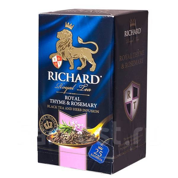 Чай Richard Royal Thyme Rosemay 25 пакетиков