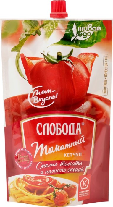 Слобода Кетчуп Томатный 320 г