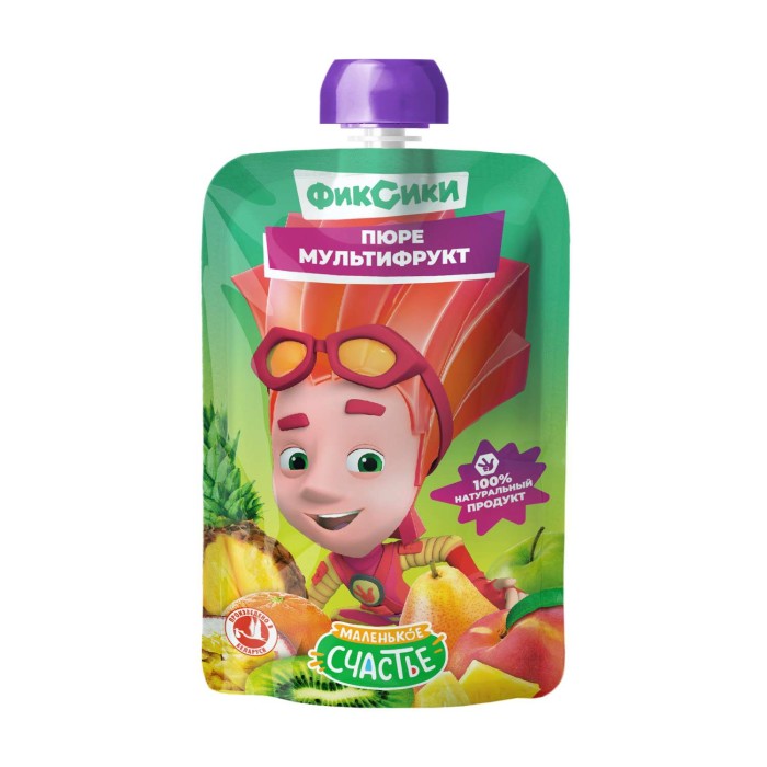 Пюре Фиксики мультифрукт 90 г
