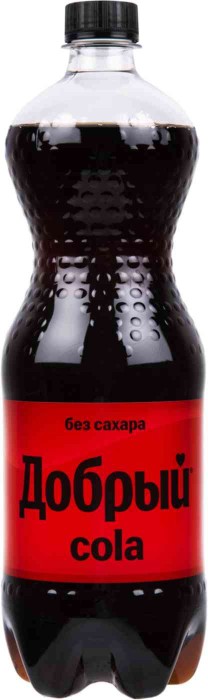 Добрый Кола без сахара 1 л