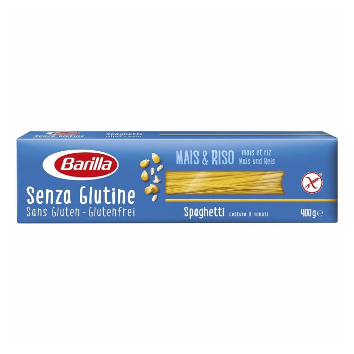 Макаронные изделия Barilla 400 г. Спагетти без глютена
