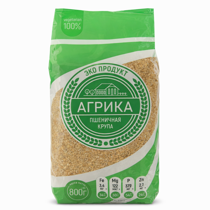 Пшеничная крупа Агрика 800 г