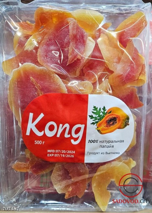 Папайя листики сушеное натуральная Kong 500 г