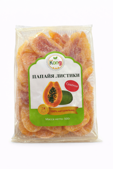 Папайя листики сушеное натуральная Kong 500 г