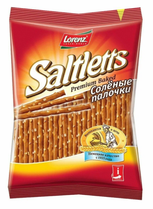 Salnletts палочки соленые 75 г.