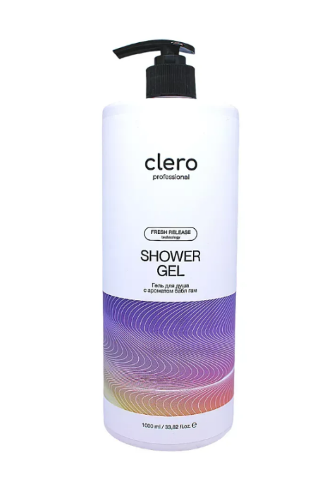 Гель для душа Clero  с ароматом Бабл Гам 1000мл.