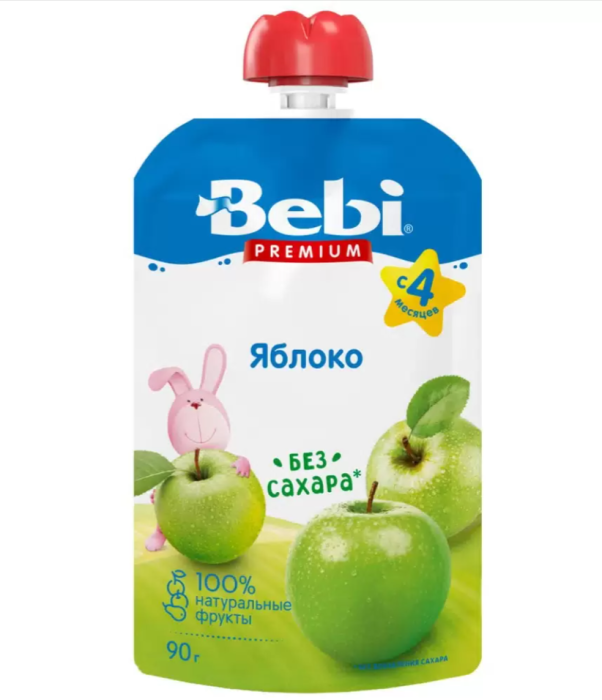 Пюре Беби премиум Яблоко 90 г