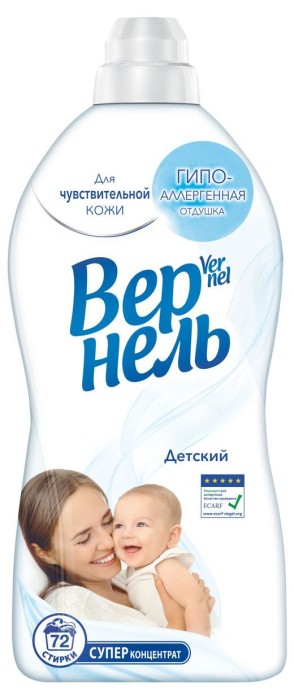 Кондиционер для белья Vernel детский 1,820 мл