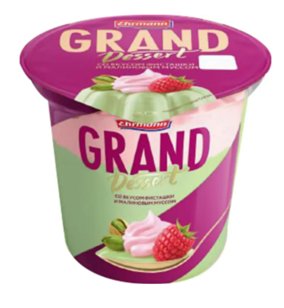 Гранд Десерт со вкусом Фисташки и малиновым муссом 200 г